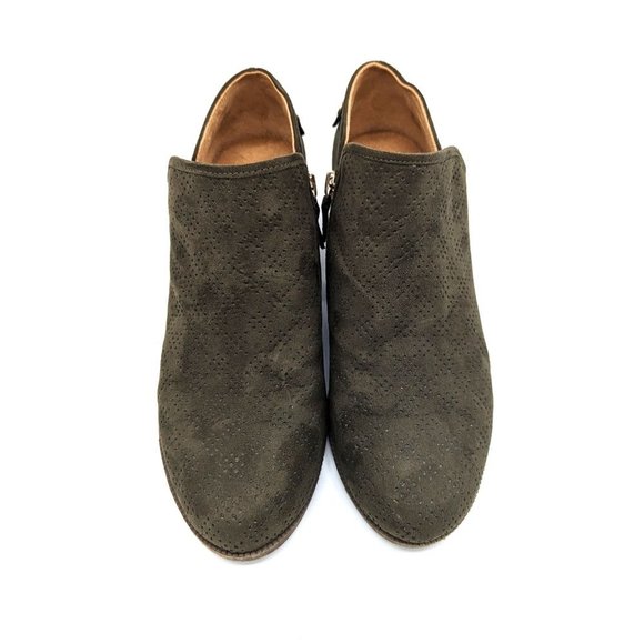 Dr. Scholl's Olive Ankle Booties - Picture 4 of 7